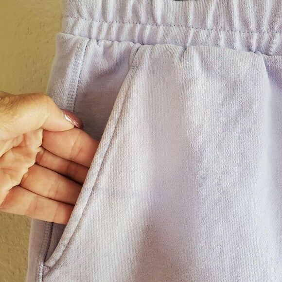 Puma Womens Skirt Purple L Active with Pockets Drawstring Mini New - Picture 5 of 9